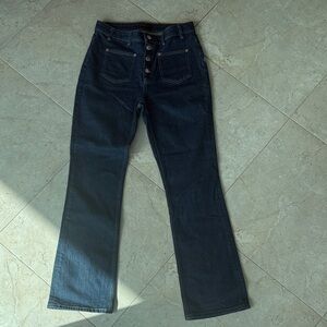 Maje Midnight Blue Straight Leg Jeans